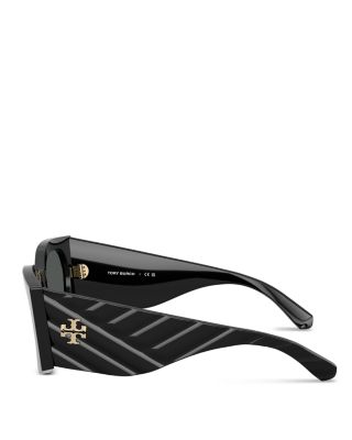 TY7221U Rectangular Sunglasses, 56mm