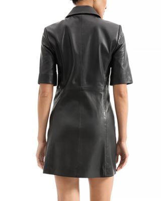 Paige Leather Dress