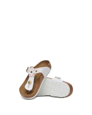 Birkenstock Girls' Gizeh Kid Flowers Sandals - Little Kid