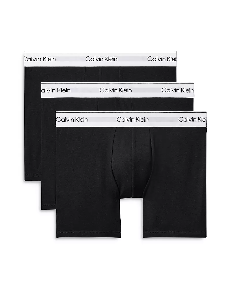 Calvin Klein Icon Cotton Stretch Boxer Briefs, Pack of 3