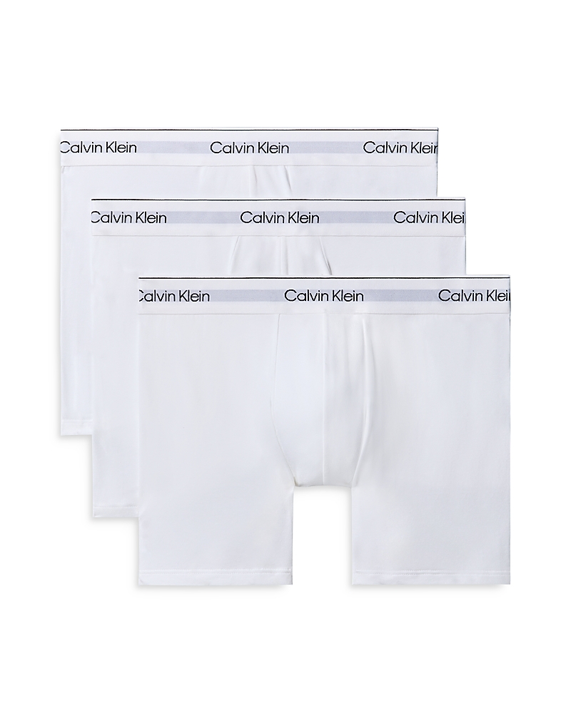 Calvin Klein Icon Cotton Stretch Boxer Briefs, Pack of 3