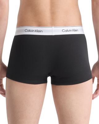 Low Rise Trunks, Pack of 3