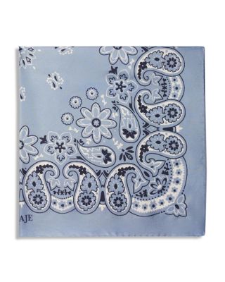 Maje - Bandana Print Silk Scarf