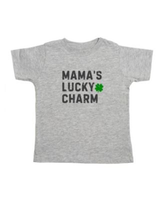 Sweet Wink - Boys' Mama's Lucky Charm St. Patrick's Day Short Sleeve T-Shirt - Little Kid, Big Kid