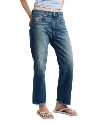 Lindsay Slim Boyfriend Jeans in Apsley Blue