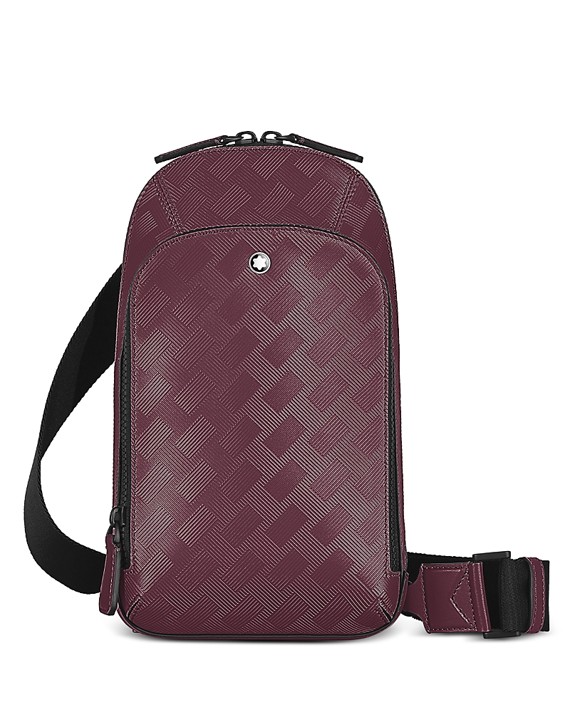 Montblanc Extreme 3.0 Sling Bag In Blackcurrant Color
