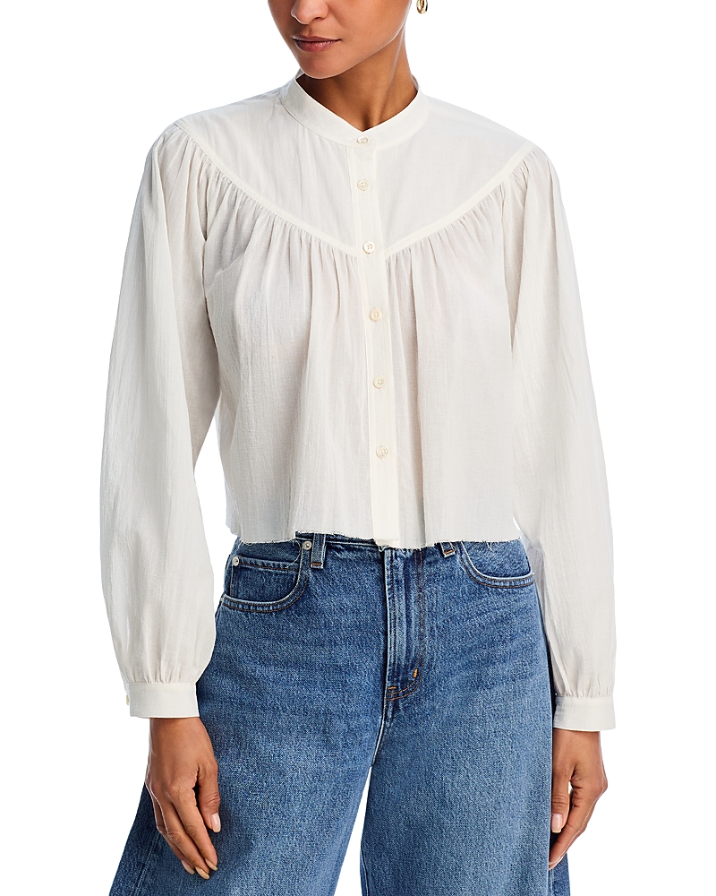 Frame The Swing Blouse In Alabastar In Multi