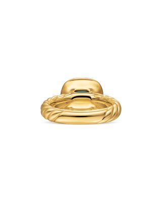 DY Mercer Stone Ring in 18K Yellow Gold with Gemstone, 10mm