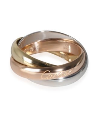 Pre-Owned Cartier - Trinity 18k 3 Tone Gold Ring