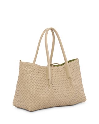 Pinacoteca Reversible Intrecciato Leather Tote