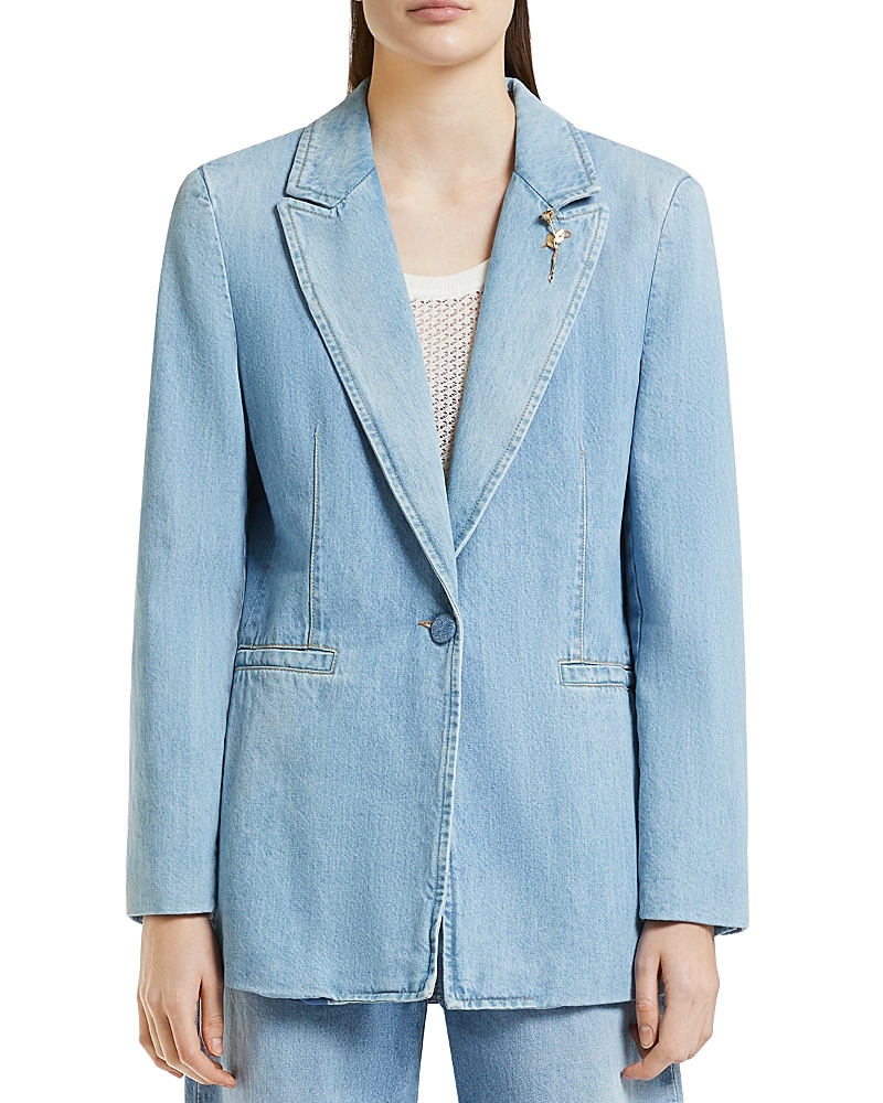 Marella Emily Ratajkowski x Marella Denim Blazer