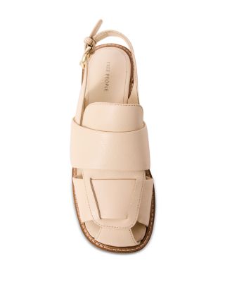 Women's Libby Square Toe Slingback Fisherman Sandals 