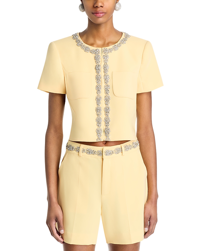 Cinq A Sept Samina Embellished Jacket · 0