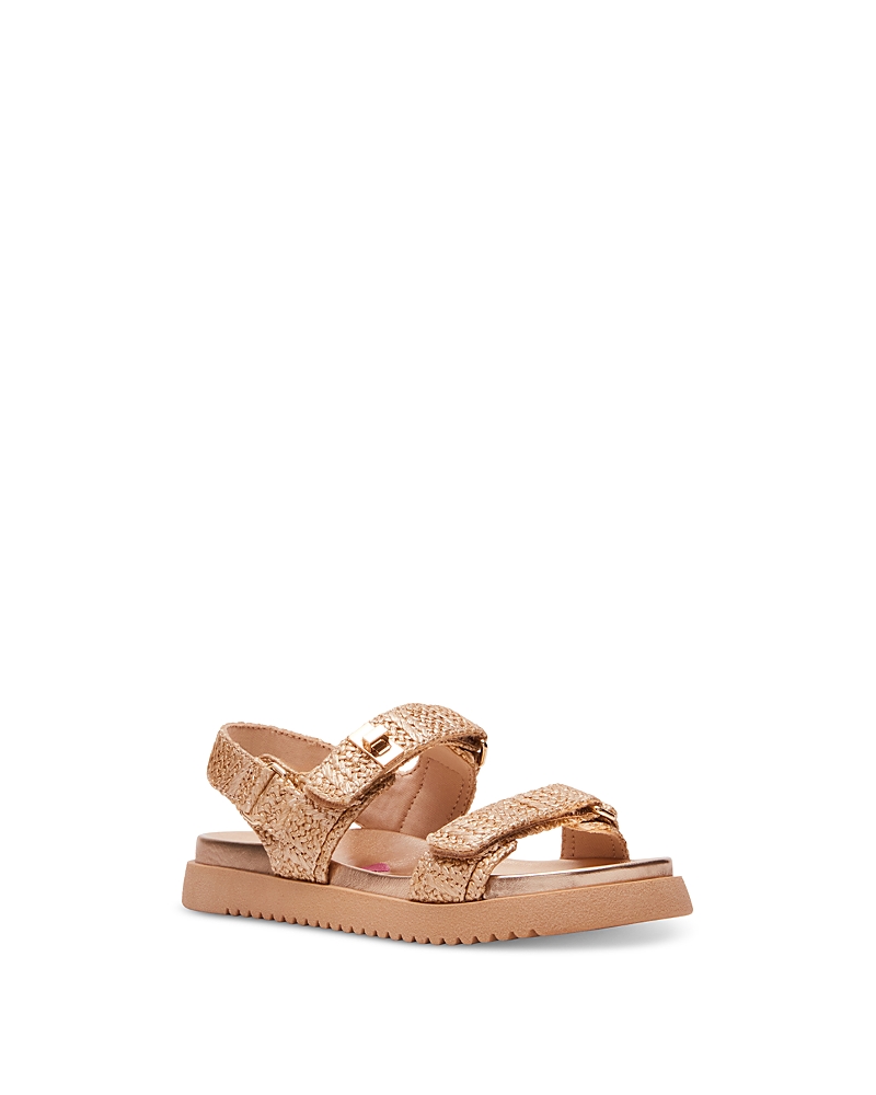 Steve Madden Jmonar Rhinestone Slingback Sandal In Gold Raffi