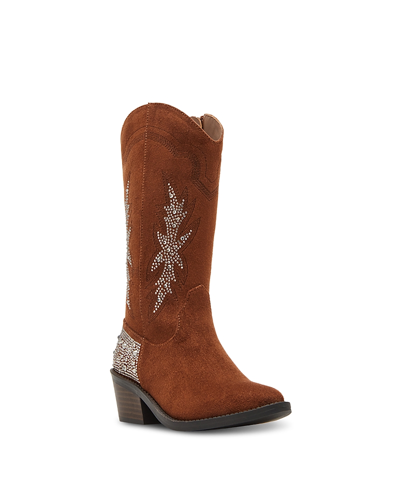 Steve Madden Girls' Jyeehah Boots - Little Kid, Big Kid In Brown