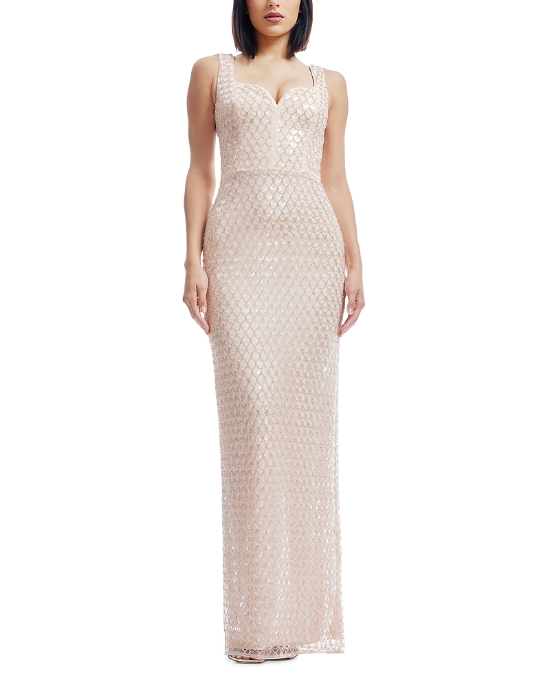 DRESS THE POPULATION DRESS THE POPULATION GOLDIE GOWN