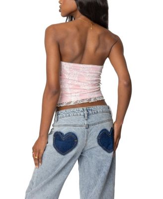 Allison Lace Tube Top