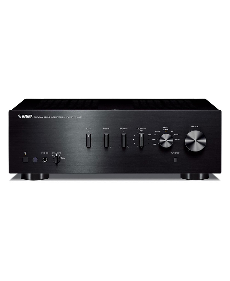 Yamaha A-s301 Integrated Amplifier In Black