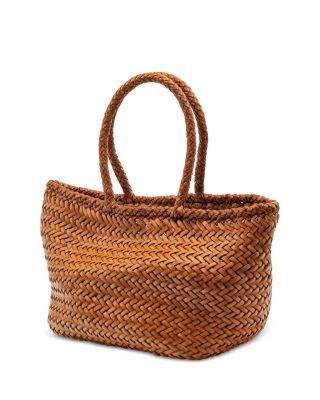 Grace Small Leather Basket