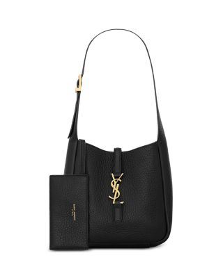  Le 5 A 7 Supple Baby Shoulder Bag In Grained Leather