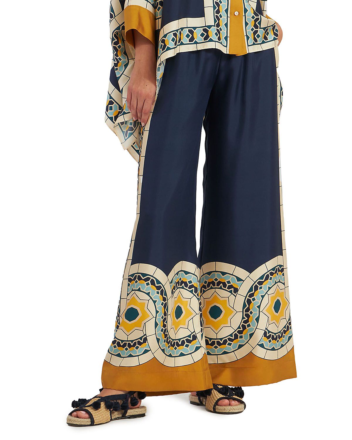 La DoubleJ Palazzo Placee Mudejar Pants