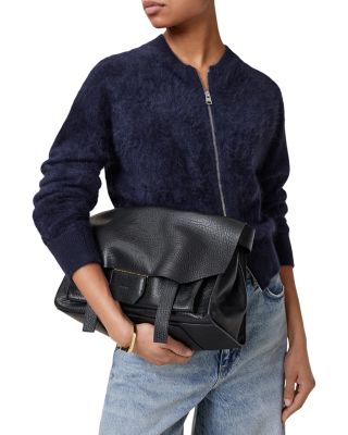 Ursa Grain Leather Satchel