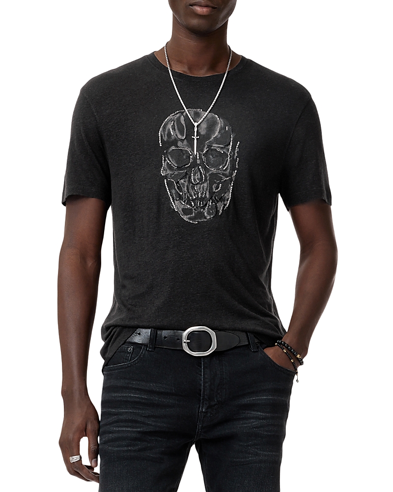 John Varvatos Chain Skull Tee