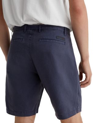 The Wanderer Slim Fit Linen Shorts