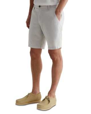The Wanderer Slim Fit Linen Shorts