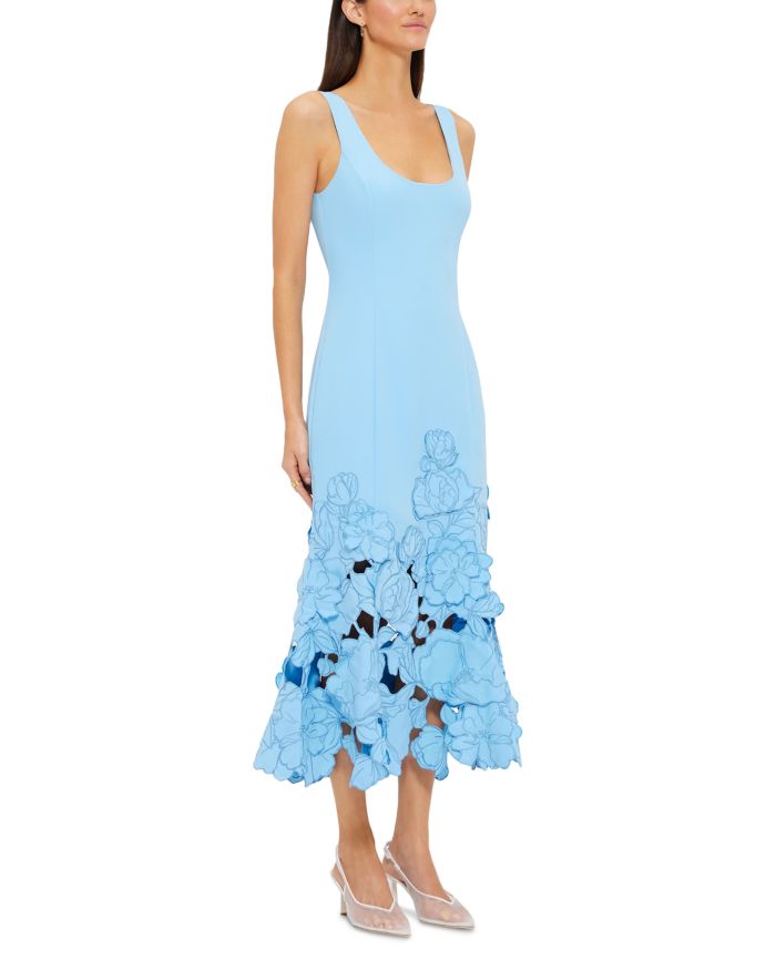 Emily Appliqué Midi Dress