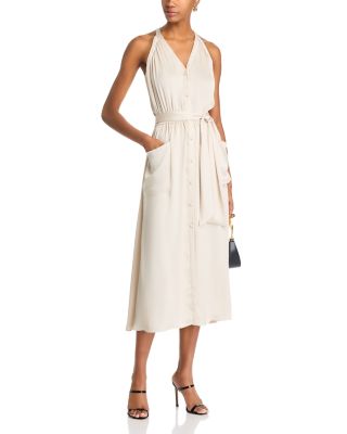 Amelia Belted Midi Dress