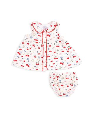 Angel Dear - Girls' The Jill Peter Pant Button Front Dress & Diaper Cover - Baby, Little Kid