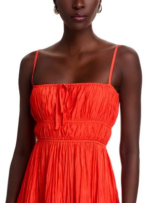 Tiered Sleeveless Midi Dress - Exclusive