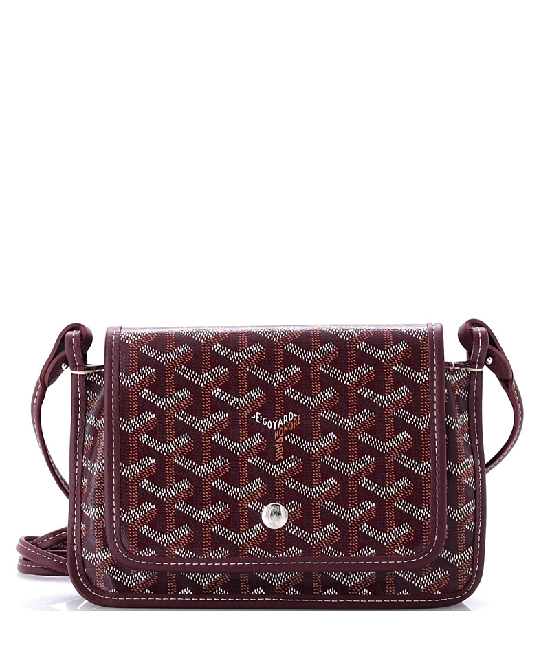 PRE-OWNED GOYARD PRE-OWNED GOYARD PLUMET CLUTCH WALLET COATED CANVAS