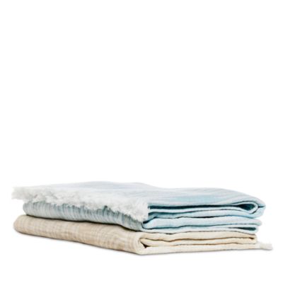 Daasu Zebra Print Stonewashed Cotton Throw