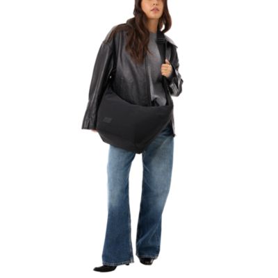 The Crescent Catchall Bag in Black