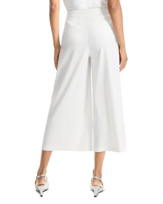 Terena Linen Blend Cropped Pants