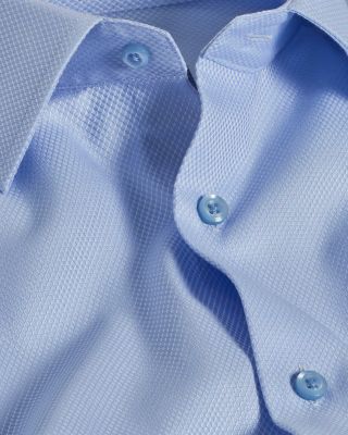 Trim Fit Diamond Dobby Dress Shirt