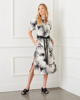 Puff Sleeve Shirt Dress