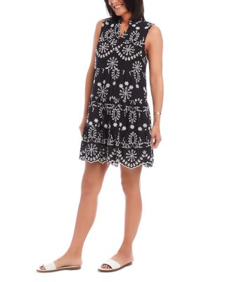 Sleeveless Eyelet Dress