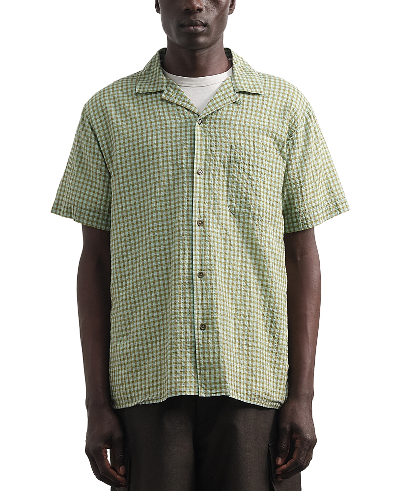 Shop Ymc You Must Create Malick Shirt In Green