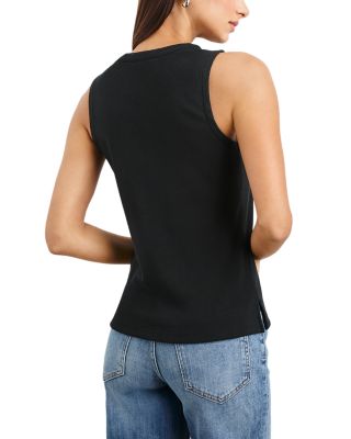 Mayla Sleeveless Henley Top