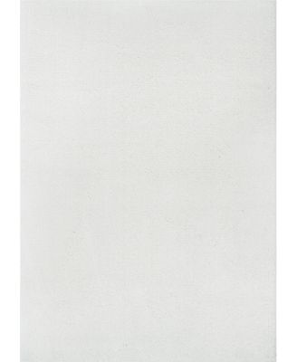 Orian - Orian Cotton Tail 3 Solid Area Rug, 6'7" x 9'6"