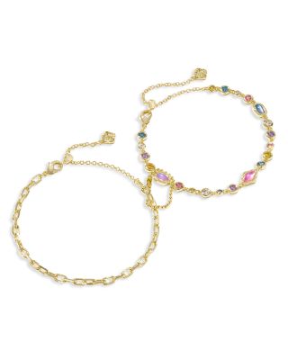 Kendra Scott Mini Elisa Abbie Delicate Chain Bracelet Set