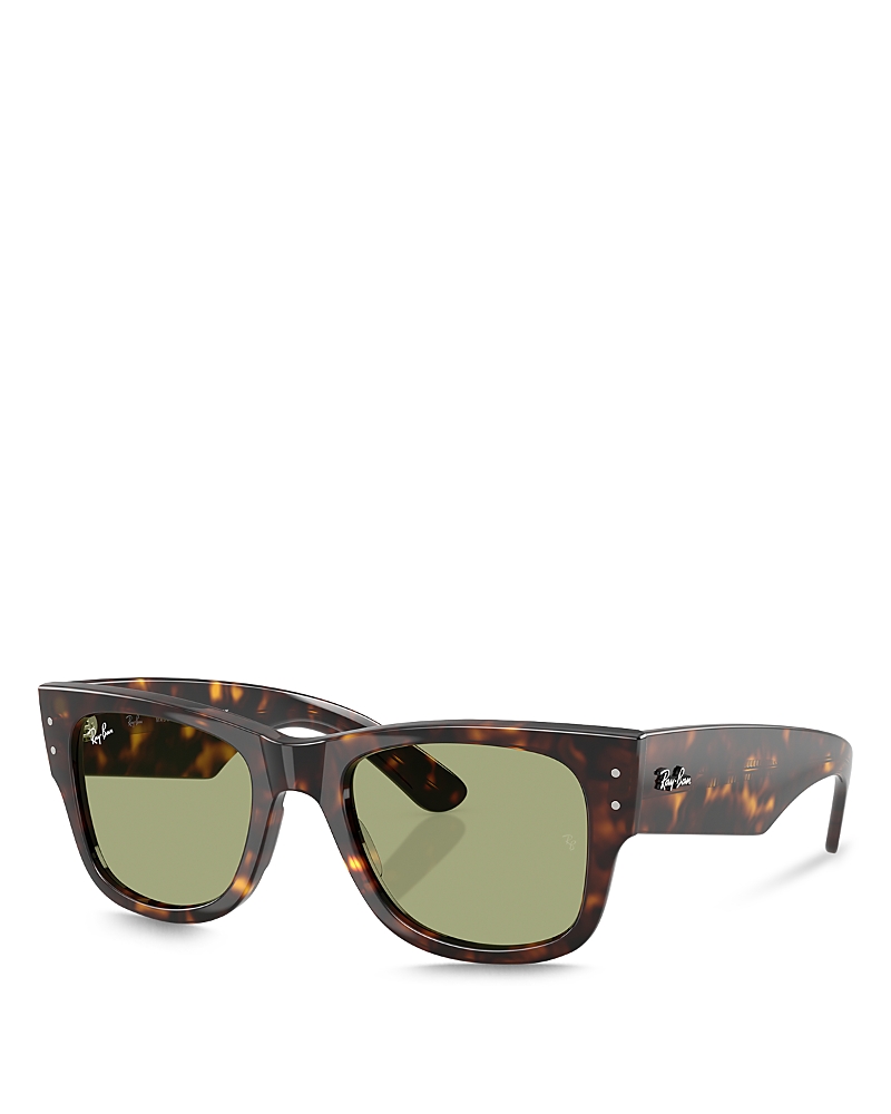 Ray Ban Ray-ban 51mm Square Sunglasses In Havana/green