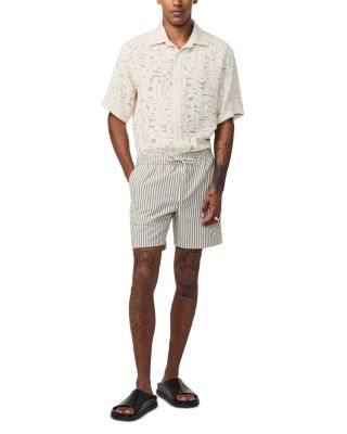 Gregor Striped Drawstring Shorts