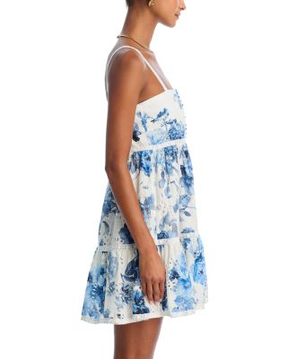 Fallon Square Neck Babydoll Dress