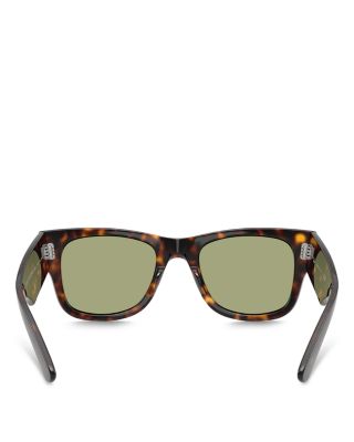 Mega Wayfarer Square Sunglasses, 51mm