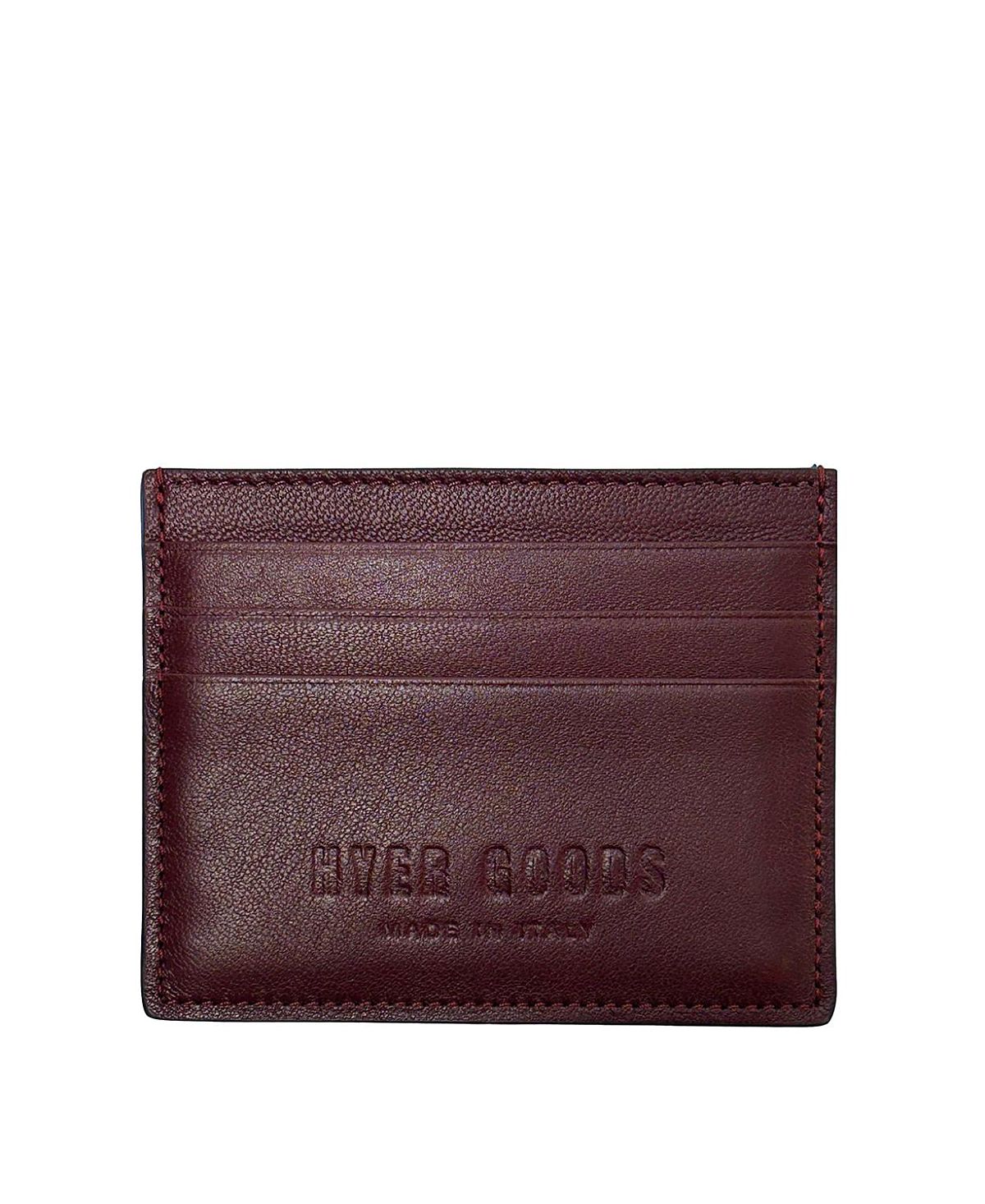 Hyer Goods Italian Leather Certo Card Wallet