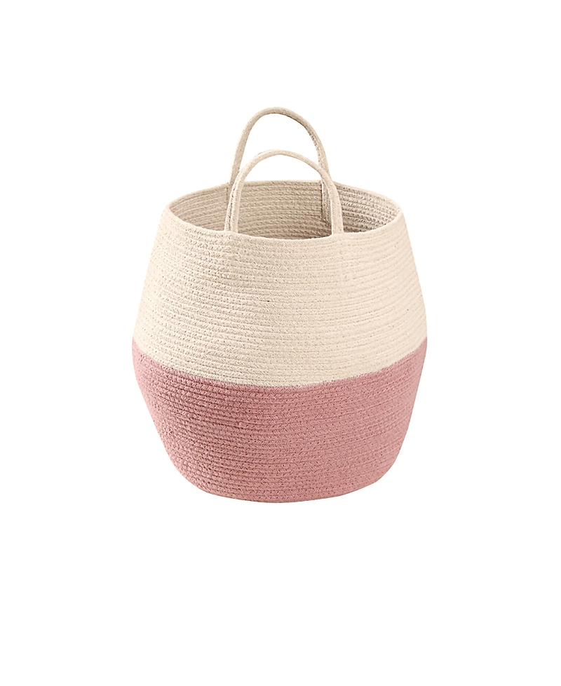 Lorena Canals Basket Zoco In Natural/ Ash Rose